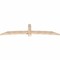 Ekena Millwork Bellingham Smooth Timber Gable Bracket, Douglas Fir, 108"W x 27"H x 3 1/2"D x 5 1/2"F, 6/12 Pitch GBW108X27X0406BEL00SDF - alternate 3